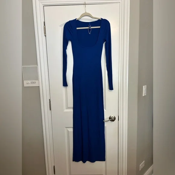 Skims Soft Lounge Long Sleeve Dress